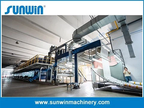 Hoge snelheid dubbellaagse Stenter-machine