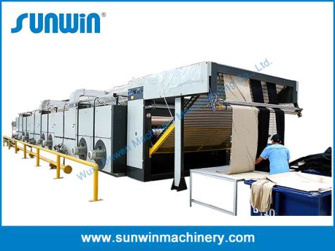 Single Pass Warp brei Tensionless wasdroger